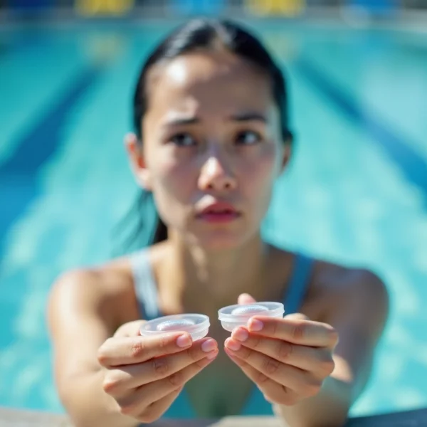 Can You Swim with Contacts