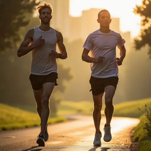 Wie Joggen und Laufen Kalorien verbrennen