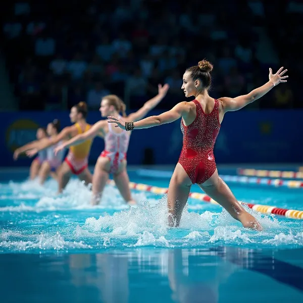 L'évolution de la natation artistique aux Jeux Olympiques