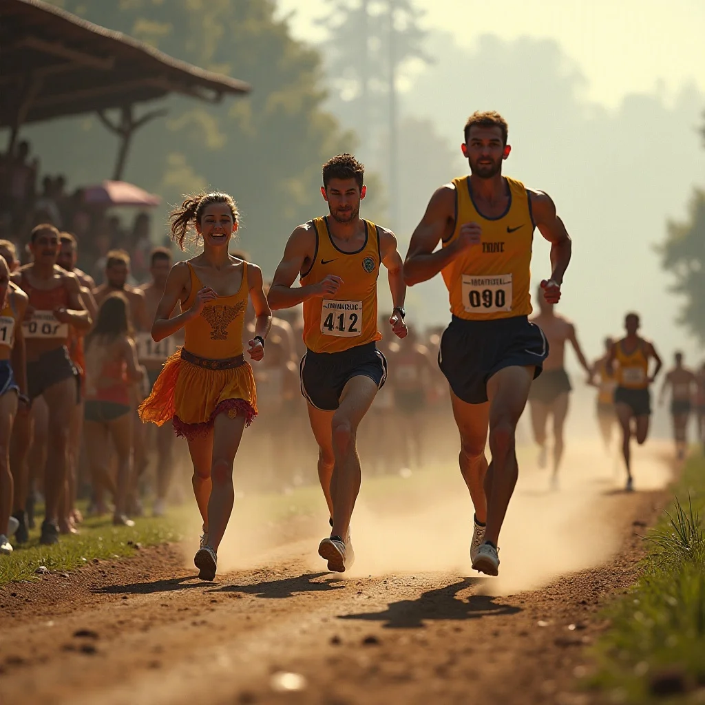 La course à pied moderne : une évolution en plusieurs étapes