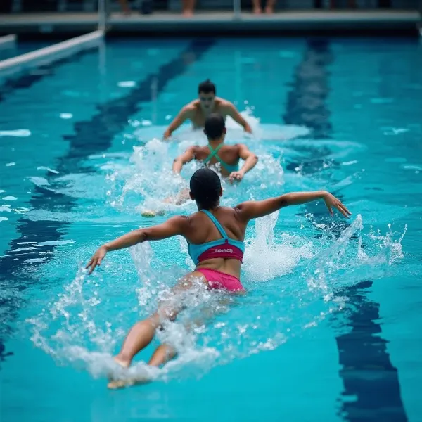 Die Geschichte des Synchronschwimmens in den Olympischen Spielen