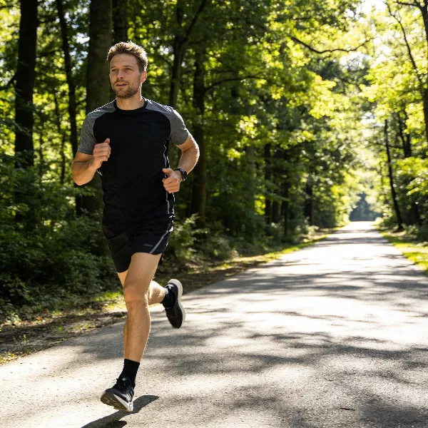 verbrennt laufen fett